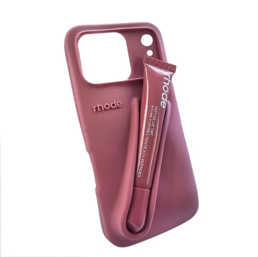Maska Rhode LIP CASE + LIP TINT za iPhone 17 PRO MAX - salty tan