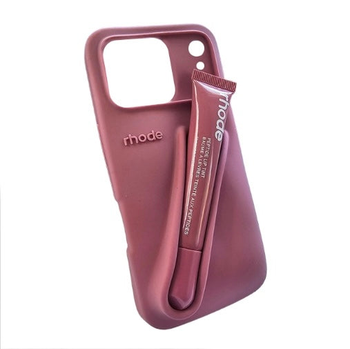 Maska Rhode LIP CASE + LIP TINT za iPhone 18 PRO - salty tan