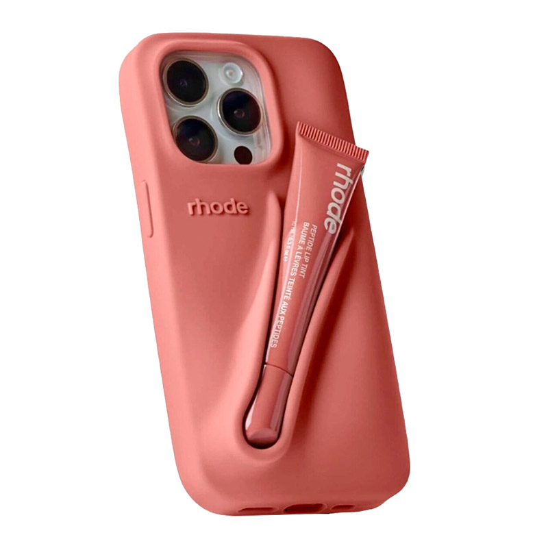 Maska Rhode LIP CASE + LIP TINT za iPhone 16 Pro Max - toast