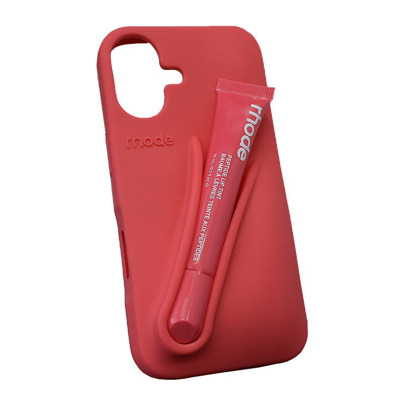 Maska Rhode LIP CASE + LIP TINT za iPhone 17 - guava spritz