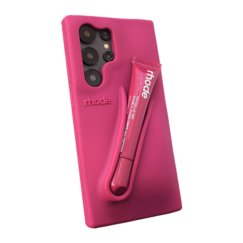 Maska Rhode LIP CASE + LIP TINT za Samsung S24 Ultra/ S928B - raspberry jelly