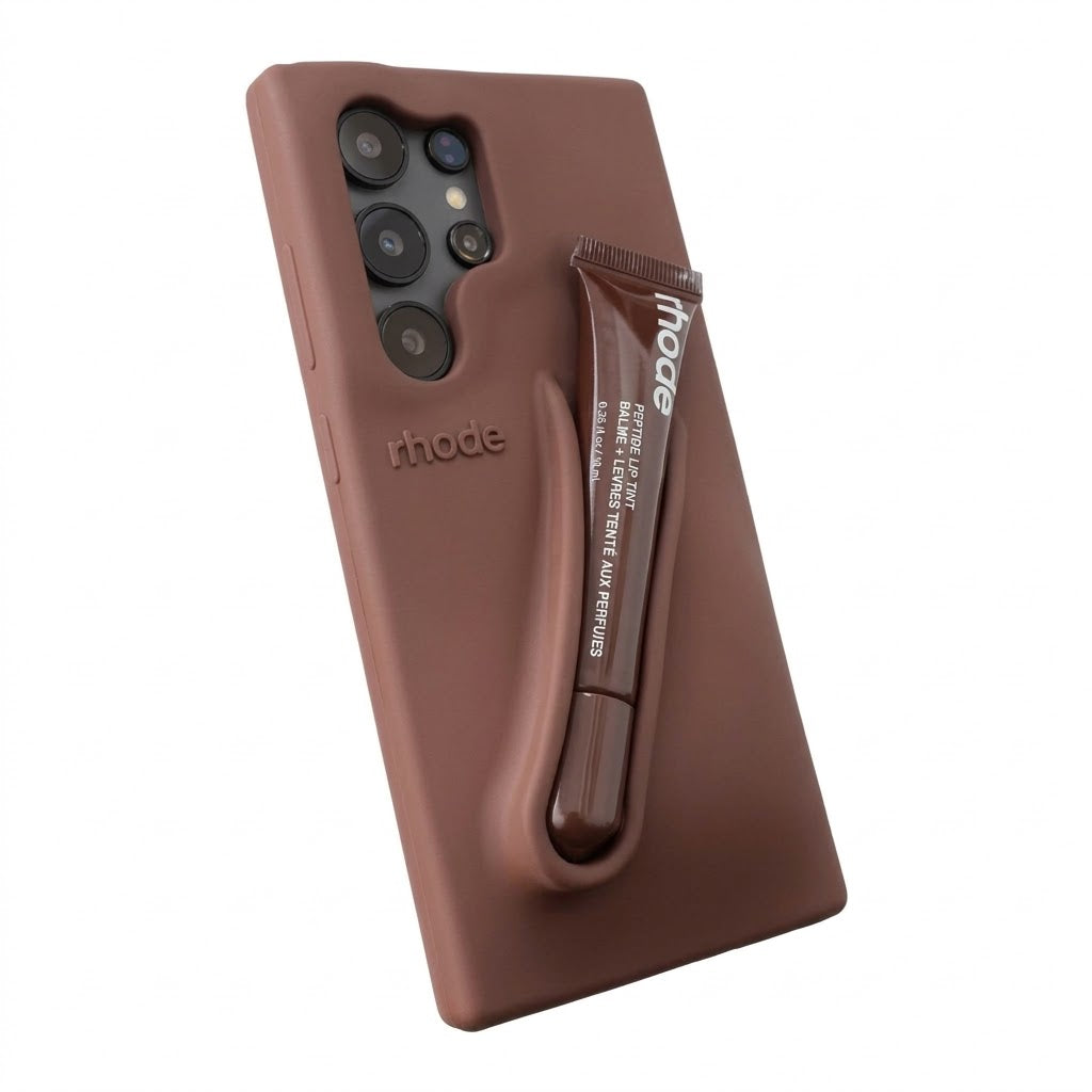 Maska Rhode LIP CASE + LIP TINT za Samsung S25 Ultra/ S938B - espresso