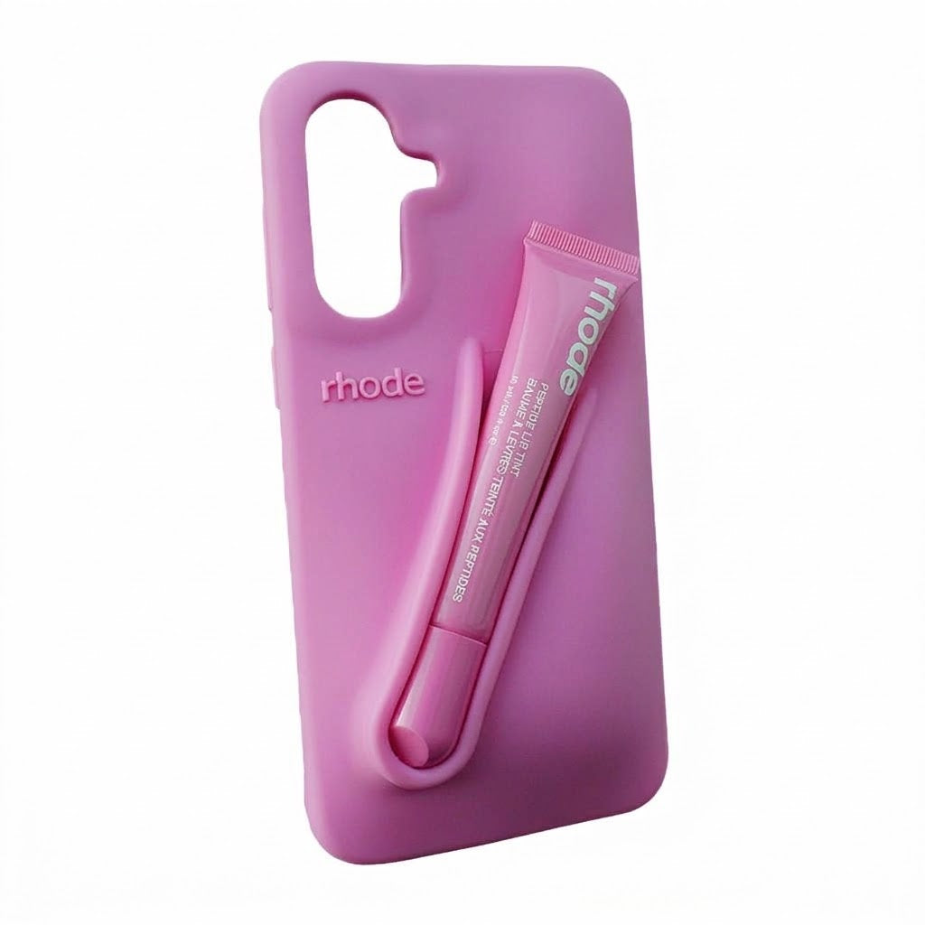 Maska Rhode LIP CASE + LIP TINT za Samsung A56 5G/ A556B - shortcake