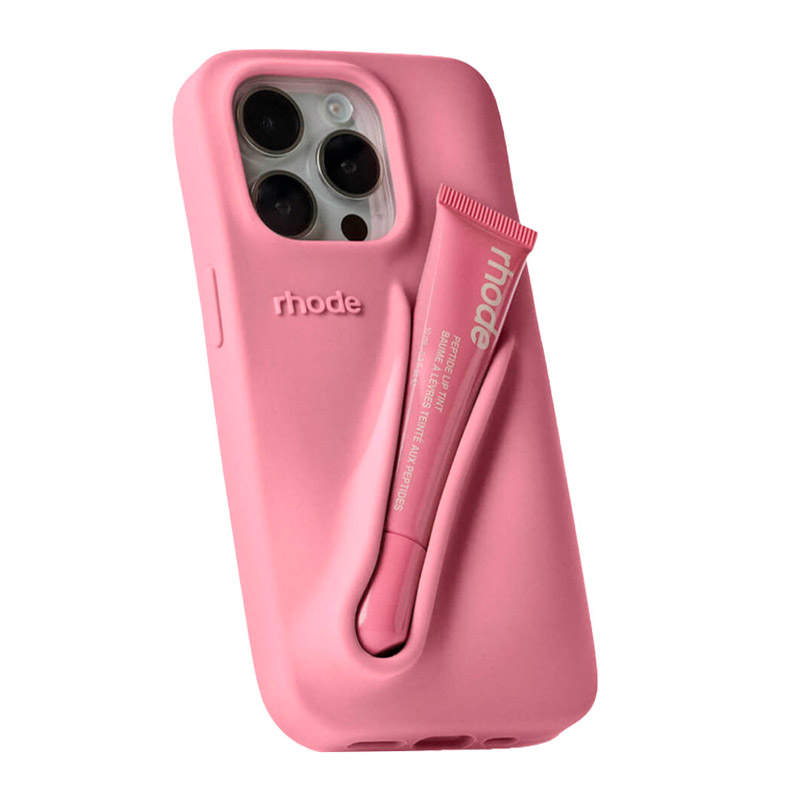 Maska Rhode LIP CASE + LIP TINT za iPhone 13 - ribbon light