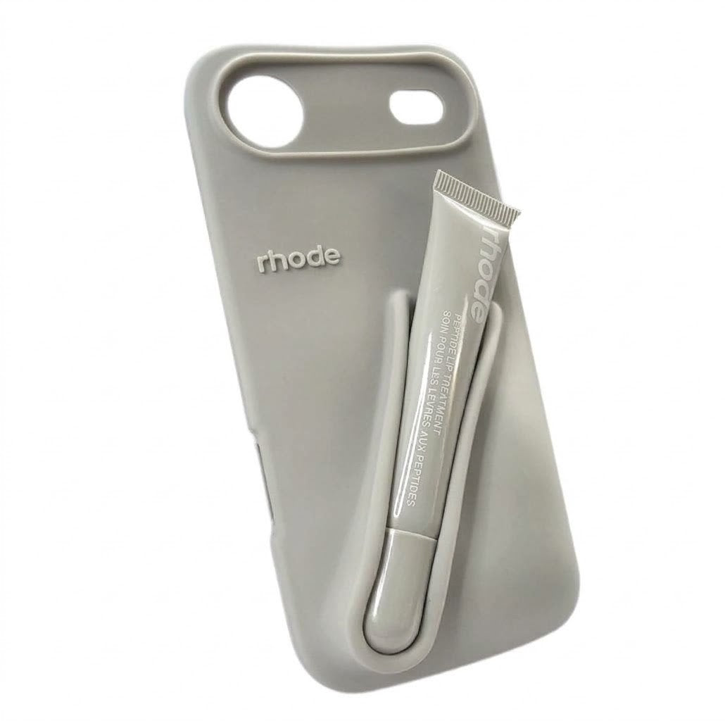 Maska Rhode LIP CASE + LIP TINT za iPhone 17 Air - uncented gray