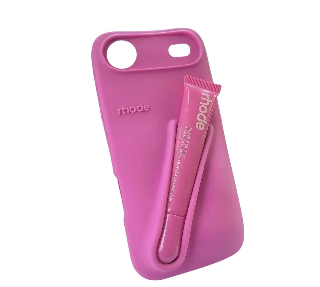 Maska Rhode LIP CASE + LIP TINT za iPhone 17 Air - shortcake