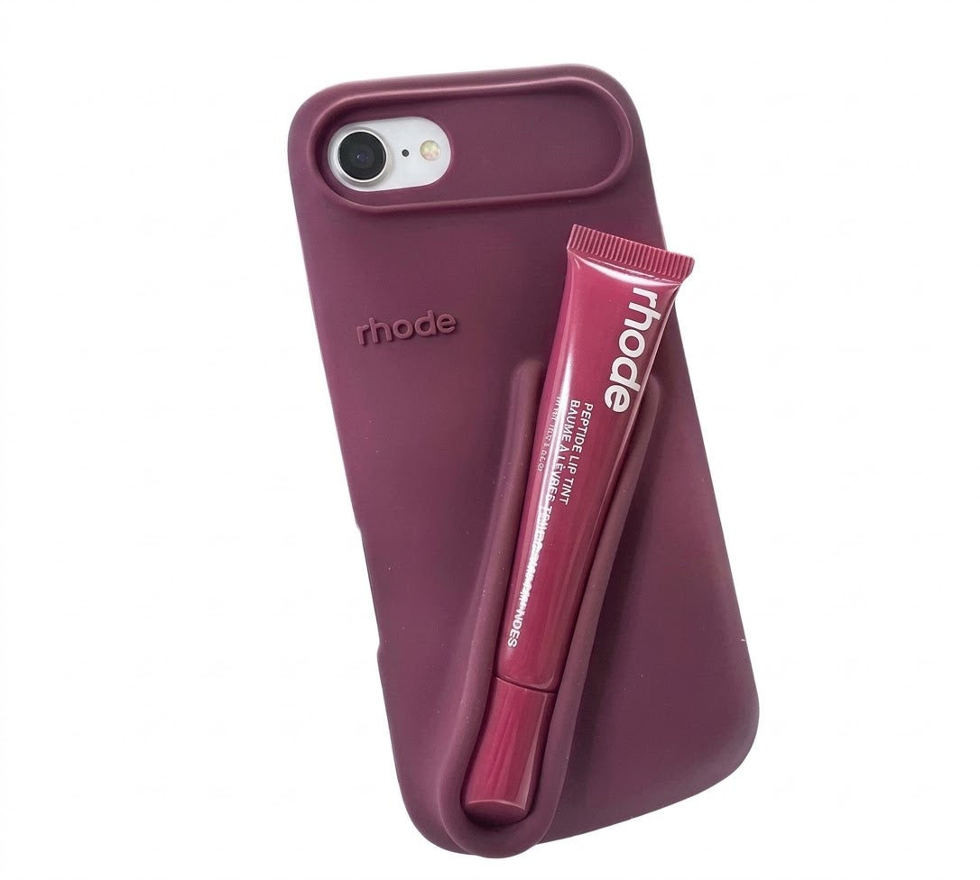 Maska Rhode LIP CASE + LIP TINT za iPhone 17 Air - jelly dark