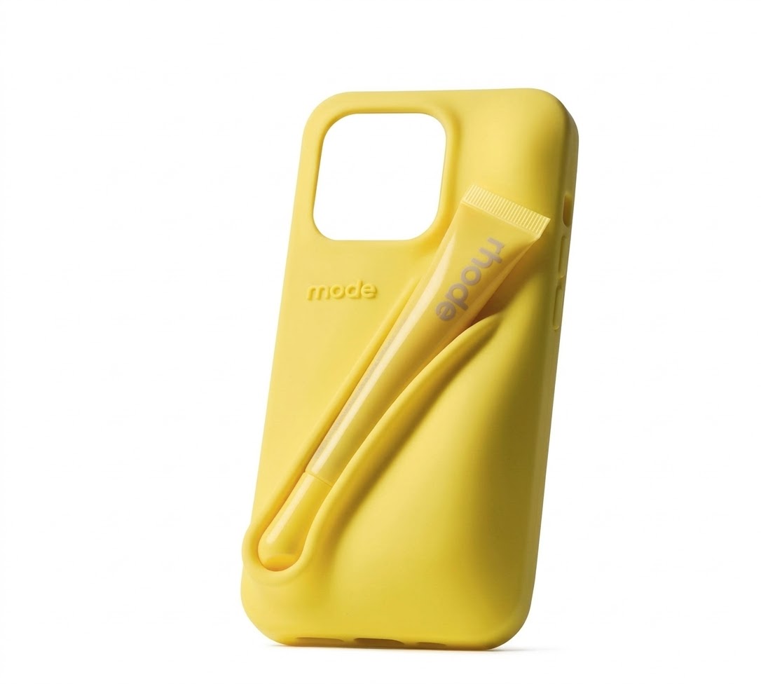 Maska Rhode LIP CASE + LIP TINT za iPhone 13 - lemontini