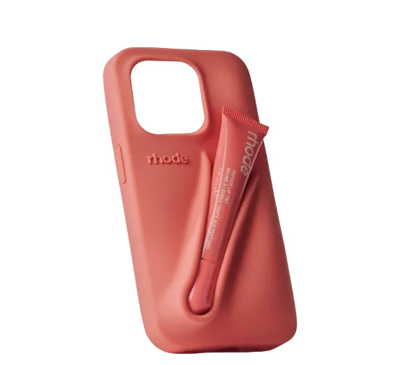 Maska Rhode LIP CASE + LIP TINT za iPhone 16 PRO - peach pit