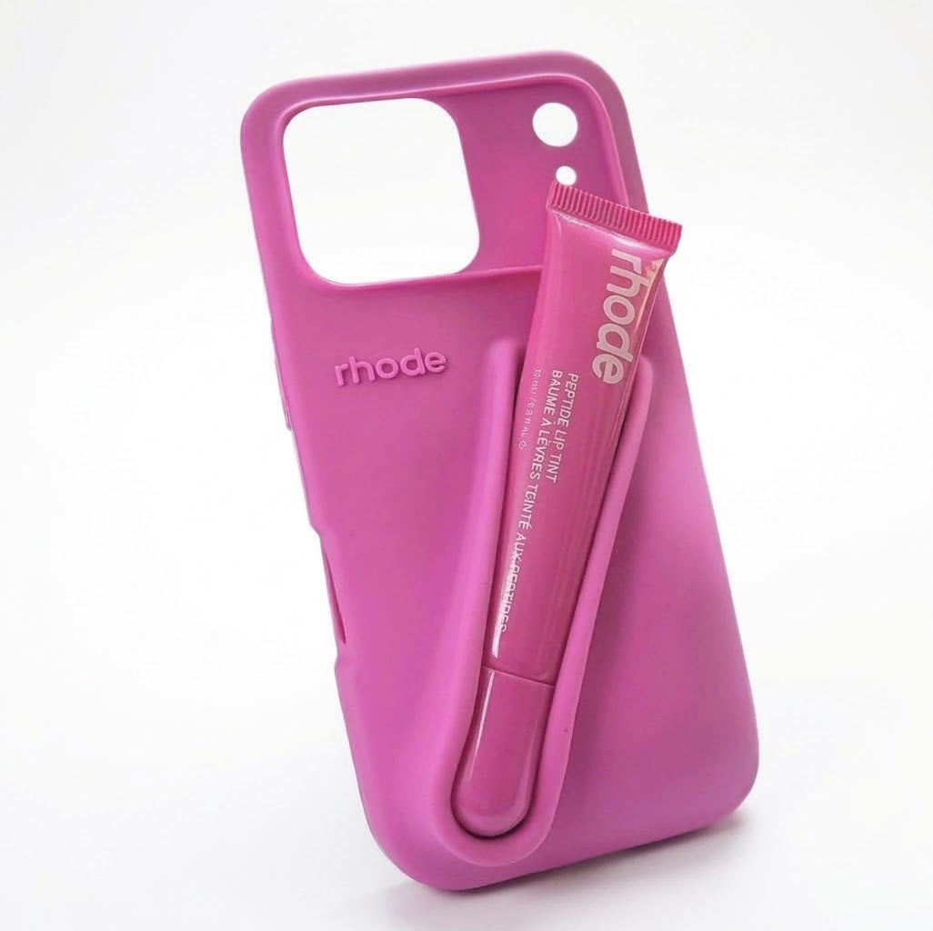 Maska Rhode LIP CASE + LIP TINT za iPhone 17 PRO MAX - shortcake